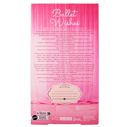 Barbie Signature Ballet Wishes Blonde Hair Doll with Pink Tutu