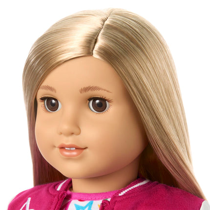 American Girl, Truly Me 18-inch Doll #131 with Brown Eyes, Straight Blonde Hair, Light-to-Medium Skin, for Ages 6+