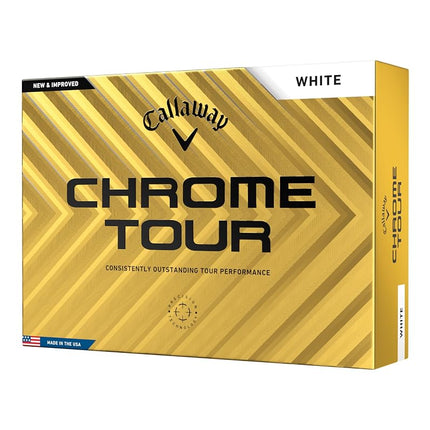 Callaway Golf Chrome Tour Golf Ball, Triple Track 360