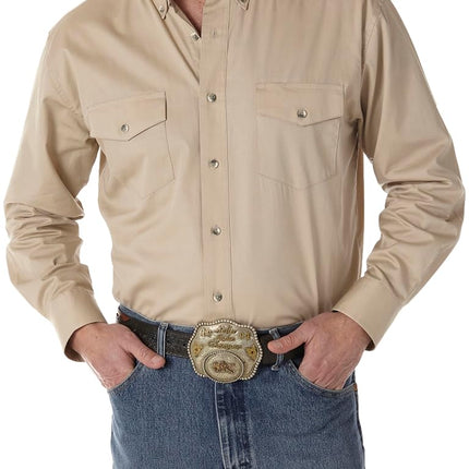 Wrangler Men's Painted Desert Two Pocket Long Slee