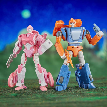 Hasbro Transformers Generations Legacy Evolution Cybertronian Erial & Dion Deluxe Action Figure 2-Pack [War Dawn] (Pre-Order ships November)