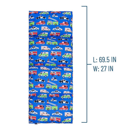 Matelas de sol Wildkin pour enfants – Léger et facile à transporter, idéal pour les soirées pyjama et la sieste, oreiller non inclus – Heroes