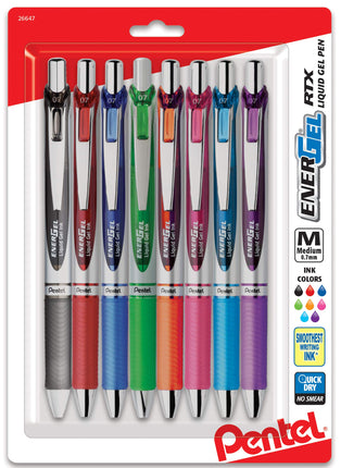 Pentel EnerGel RTX Retractable Liquid Gel Pen, (0.