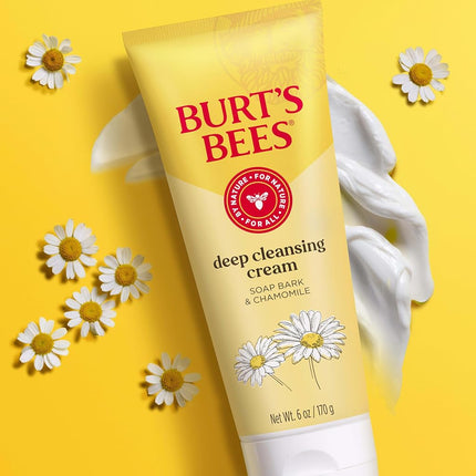 Burt's Bees Soap Bark & Chamomile Deep Cleansing Cream Soap, 6 oz