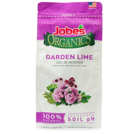 Jobe's Organics 9365 Fertilizer, 6 lb, Garden Lime
