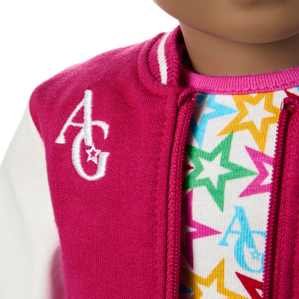 American Girl, Truly Me 18-inch Doll #112 with Brown Eyes, Natural Short Curly Dark-Brown Hair, Deep Skin, for Ages 6+