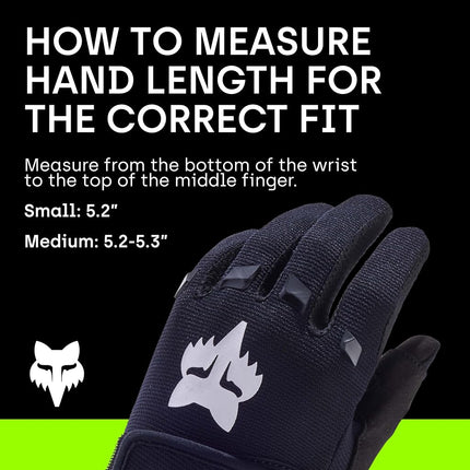 Fox Racing KIDS DIRTPAW GLOVE [BLK] KS