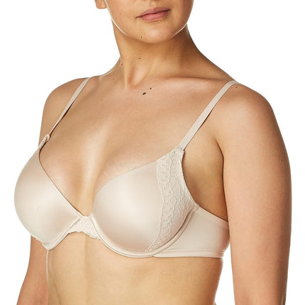 Maidenform Soutien-gorge à armatures Natural Boost Demi T-Shirt pour femme, Sandshell, 38C