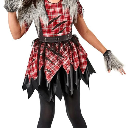 Rubie's Girl's Forum Novelties Werewolf Costume Dress, As Shown, Medium