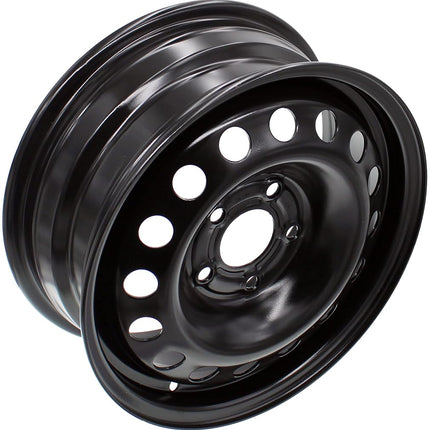 Dorman 939-196 Black Wheel with Painted Finish (15 x 6. inches /5 x 114 mm, 46 mm Offset)