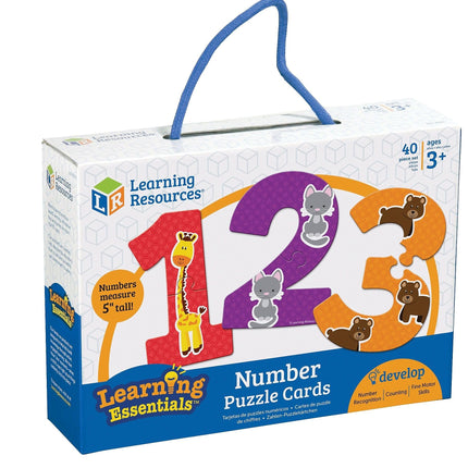 Learning Resources LER8591 Number Puzzle Cards
