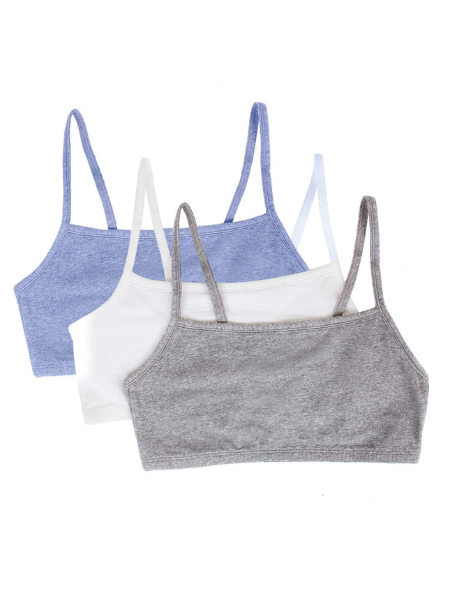 Fruit of the Loom Women's Sports Bra (Pack of 3), 