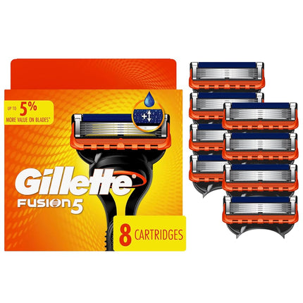 Gillette Fusion5 Men's Razor Blades - 8 Cartridge 
