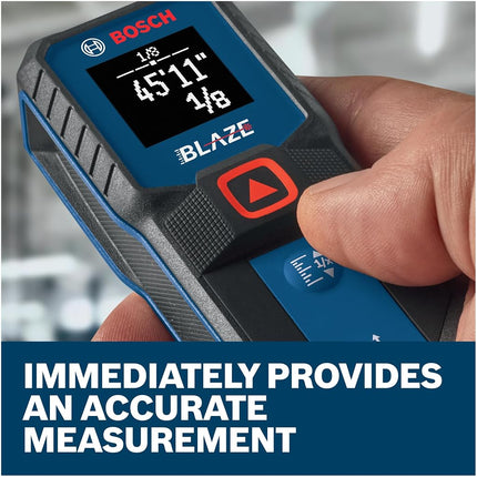 BOSCH GLM100-23 100ft Laser Measure with Backlit Display,