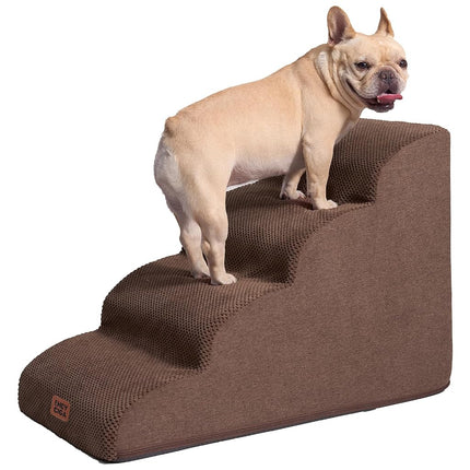 EHEYCIGA Curved Dog Steps for Bed and Sofa 50cm H,