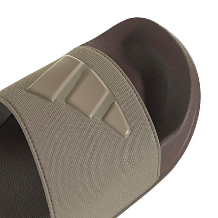 adidas Unisex Adilette Shower Slides Clay/Trace Khaki/Earth Strata 4 UK 37 EU