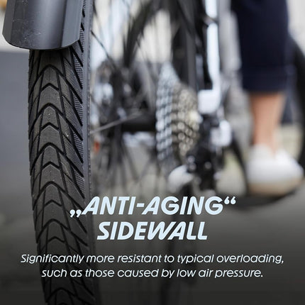 Schwalbe 318382 - tire marathon plus 20x1.75 s-guard hs440 twinskin performance endurance rigida, Black Reflex