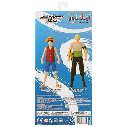 ANIME HEROES Mega – One Piece – Roronoa Zoro Figurine 12"