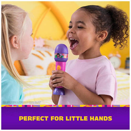 Dora, Rainforest Rhythms Microphone with Music, Sound Fx & Bilingual Phrases, Children's Toy for Girls and Boys from 3 Years