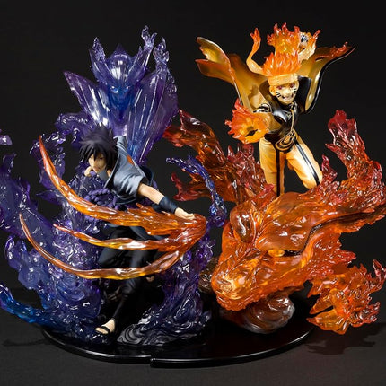 TAMASHII NATIONS Bandai Figuartszero Naruto Uzumaki-Kurama-Kizuna Relation Statue