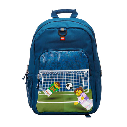 LEGO Unisex's Kids City Heritage Classic Backpack, Navy Soccer, One Size