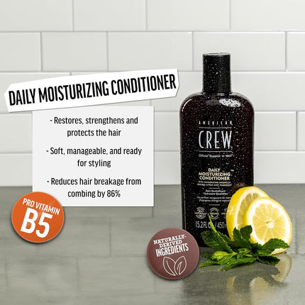 American Crew Men's Daily Moisturising Conditioner 1000 ml