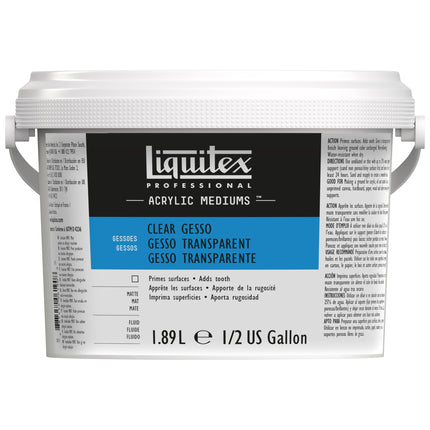 Liquitex Professional Gesso Surface Prep Medium, 1