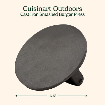Cuisinart CISB-111 Cast Iron Smashed Burger Press