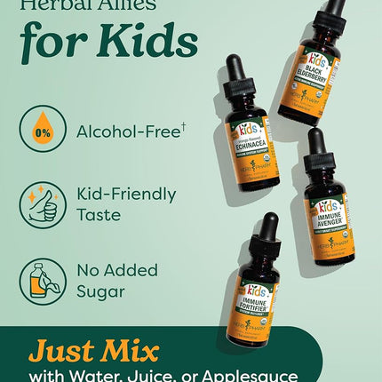 Herb Pharm Kids Certified-Organic Alcohol-Free Sinus Samurai Herbal Formula, 1 Ounce
