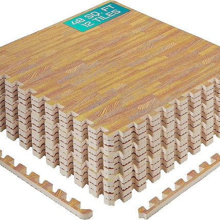 Yes4All EVA Interlocking Mats, Puzzle Floor Tiles,