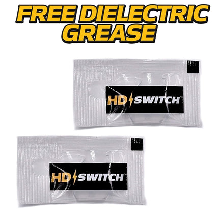 (Lot de 2) Relais étanche HD Switch avec mise à niveau LED remplace John Deere RE68327 310E 410D 500 710D 335 435C 437D 660D 2755 9120 9230 9330 9410 9430 9460 9510 9530 9560 9630 Graisse diélectrique incluse
