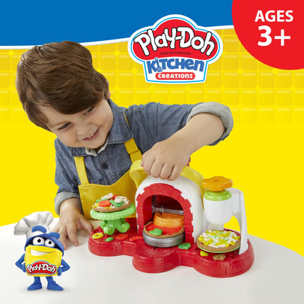 Play-Doh E4576 STAMP N TOP PIZZA Dough Art, Multicolor