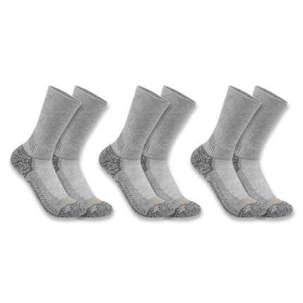Carhartt Men's SC4223M Force® Midweight Crew Sock 