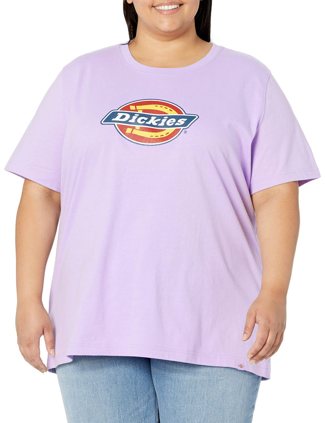 Dickies Size Women's Plus Heavyweight Logo T-Shirt