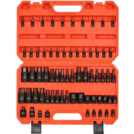 HORUSDY 66-Piece Hex | Torx| Female External Socke