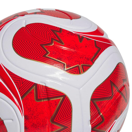 adidas Unisex-Adult World Cup League Can, White/Vivid Red/Power Red/Red, 5