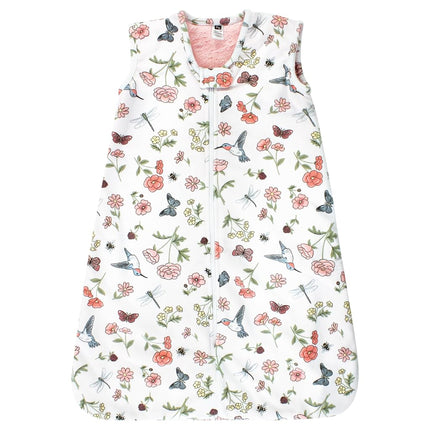 Gigoteuse en peluche fausse fourrure unisexe Hudson Baby, Couverture portable, Jardin de colibris, 18-24 mois, Jardin de colibris, 18-24 mois