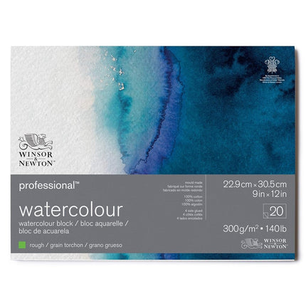 Winsor & Newton Watercolour Paper, 100% Cotton, Br