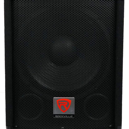 Rockville SBG1128 12-Inch 600 Watt Passive Pro DJ Subwoofer, MDF Cabinet/Pole Mount