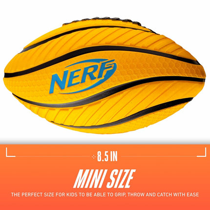 Nerf Kids Spiral Grip Mini Soft Foam Football - 8.5"