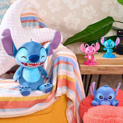 Just Play Disney Stitch Crack Me Up Stitch Plush Toy, 11 Inch Plush, Stuffed Animal, Alien, Kids Toys for Ages 3 Up