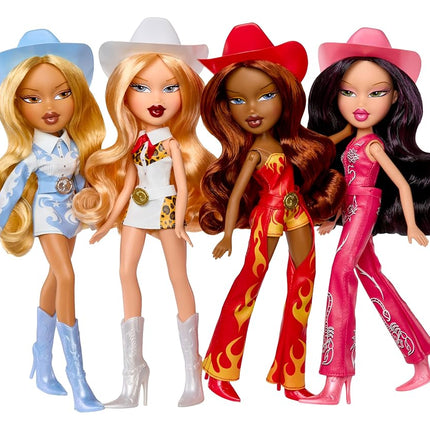 Bratz Sassy Stampede Cloe - Collectable Fashion Doll - Western Cowgirl Style Doll with Outfit and Accessories