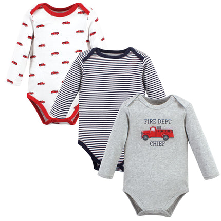 Hudson Baby unisex-baby Cotton Long-sleeve Bodysui