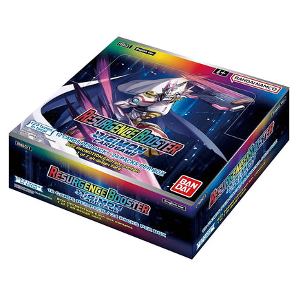 Bandai | Digimon Card Game: Resurgence (RB01) - Booster Display | Trading Card Game | Ages 6+ | 2 Players | 20-30 Minutes Playing Time