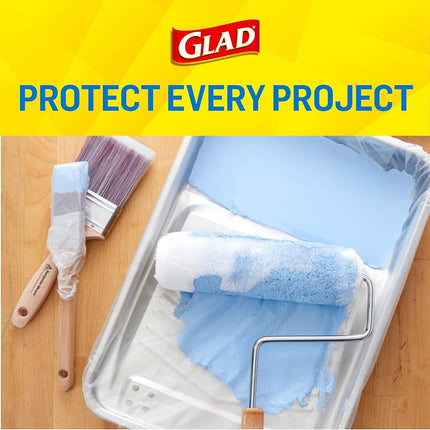 Glad Press'n Seal Plastic Food Wrap - 100 Square Foot Roll - 3 Pack