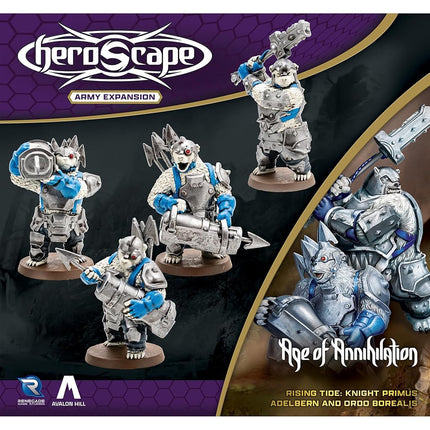 Renegade Game Studios | Heroscape: Rising Tide - Knight Primus Nobles & Ordo Borealis Army Expansion