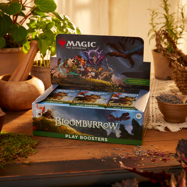 Magic The Gathering Bloomburrow Play Booster Box - 36 Packs (504 Magic Cards)