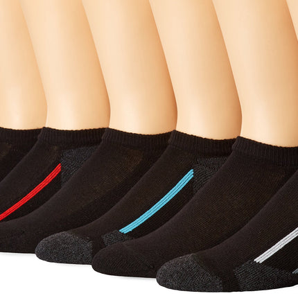 Hanes boys434/6X26-pack No Show Socks Socks - blac