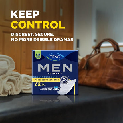 TENA Men Level 2 - Pack of 20 Incontinence Pads