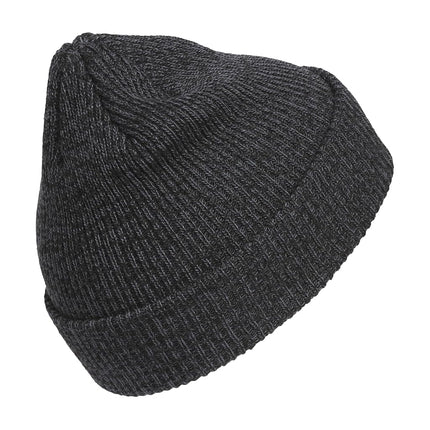 adidas Team Issue Fold Beanie - Bomb - Men, Black-Onix Grey/Black/2.0, One Size